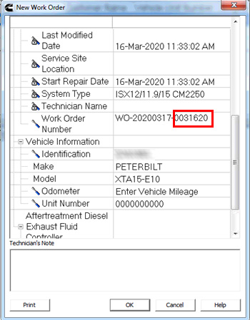 Insite making work order